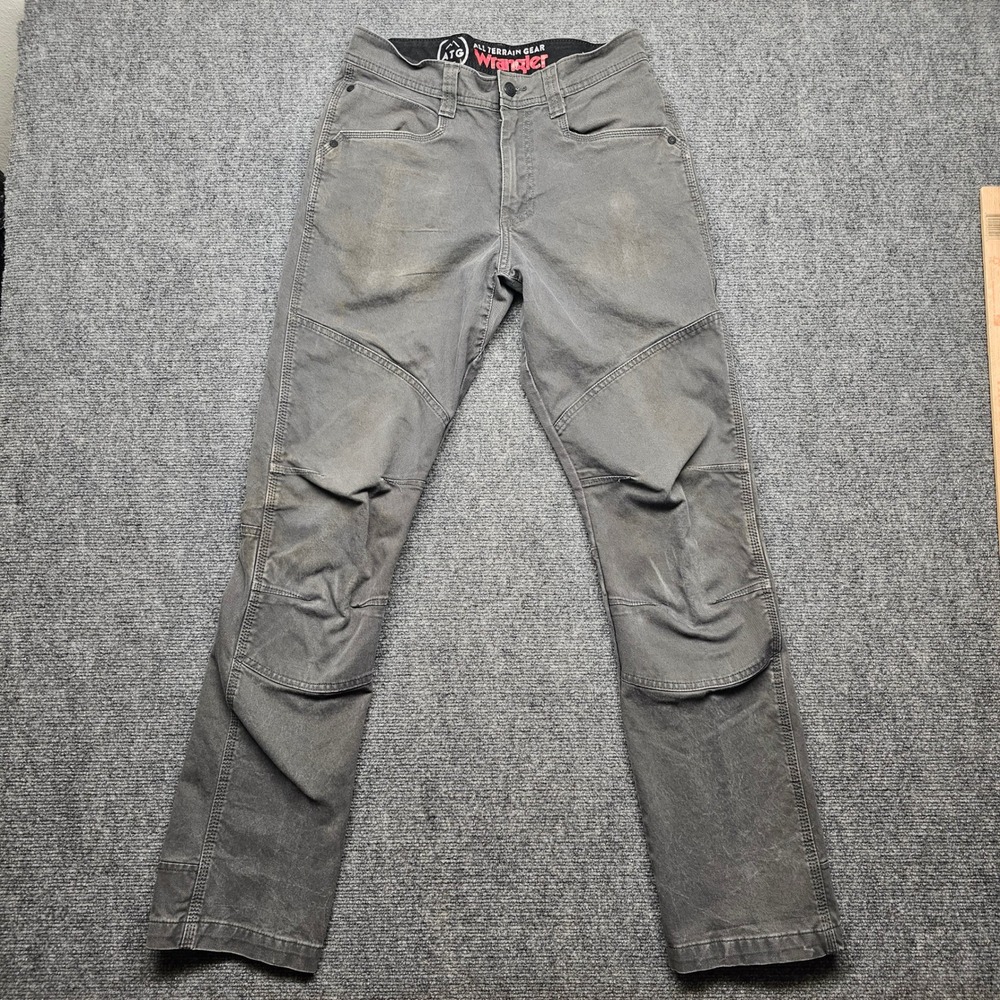 Wrangler ATG All Terrain Gear Mens Gray Utility Pants 30x32 10NS857GY